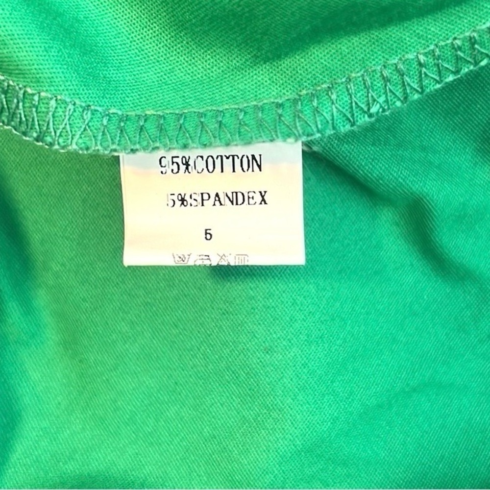 Killreal, Fantastic Emerald Polka-Dot Fit & Flare Cotton Dress EUC Size M - Picture 13 of 15